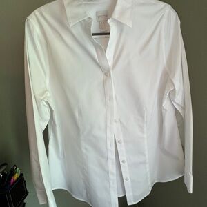 Chico crisp white blouse